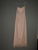 *Size: 10 Blush Bridesmaid Dress by Dessy Collecti