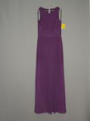 *Size: 8 Dark Purple Bridesmaid Dress by Dessy Col