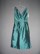 *Size: 8 Dark Green Bridesmaid Dress by Alfred Sun