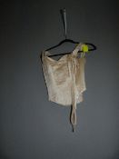 *Size: 12 Light Gold Wedding Dress Top