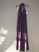 *Size: 10 Dark Purple Bridesmaid Dress by Social