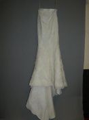 *Size: 14 Ivory Wedding Dress Skirt