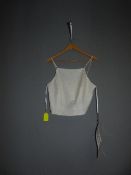 *Size:14 Ivory Bridesmaid Top by Dessy Collection