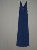 *Size: 14 Dark Blue Bridesmaid Dress by Dessy Coll
