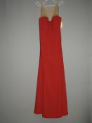 *Size: 12 Red Bridesmaid Dress by Dessy Collection