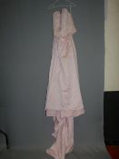 *Size: 12 Blush Two Piece Wedding Dress