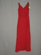 *Size: 12 Red Bridesmaid Dress by Dessy Collection