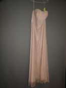 *Size: 14 Blush Bridesmaid Dress by Dessy Collecti