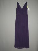 *Size: 12 Dark Purple Bridesmaid Dress by Dessy Co