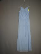 *Size: 14 Light Blue Bridesmaid Dress by Alfred Su