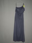 *Size: 10 Dark Grey Bridesmaid Dress by Alfred Sun