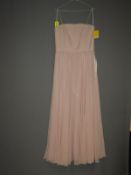 *Size: 14 Blush Bridesmaid Dress by Dessy Collecti