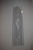 *Size: 6 Charcoal Gray Bridesmaid Dress by Dessy C