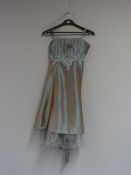 *Size: Medium Grey/Green Bridesmaid Dress