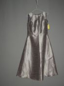 *Size: 12 Grey Bridesmaid Dress by Alfred Sung
