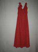 *Size: 16 Burgundy Bridesmaid Dress by Dessy Colle