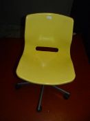 *Yellow Wheely Chair