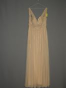 *Size: 14 Golden Bridesmaid Dress by Jenny Yoo