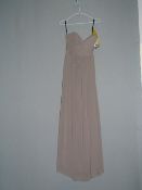 *Size: 10 Mocha Bridesmaid Dress by Dessy Collecti