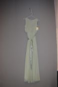*Size: 14 Grey/Green Bridesmaid Dress by Dessy Col