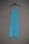 *Size: 6 Turquoise Bridesmaid Dress by Dessy Girl