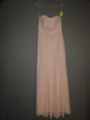 *Size: 10 Blush Bridesmaid Dress by Dessy Collecti
