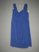 *Size: 16 Dark Blue Bridesmaid Dress by After Six