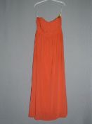 *Size: 12 Firecracker Bridesmaid Dress by Dessy Co