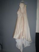 *Size: 12 Gold Two Piece Wedding Dress