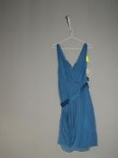 *Size: 8 Ocean Blue Bridesmaid Dress by Lola Rose
