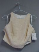 *Size: 12 Ivory Bridesmaid Top by Dessy Collection