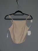 *Size: 6 Palomino Bridesmaid Top by Dessy Collecti