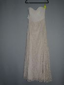 *Size: 8 Oyster Bridesmaid Dress by Dessy Group