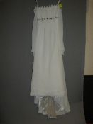 *Size: 10 Ivory Wedding Dress
