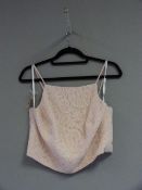 *Size: 12 Blush Bridesmaid Top by Dessy Collection