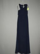 *Size: 8 Midnight Bridesmaid Dress by Dessy Collec