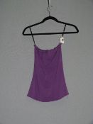 *Size: XS Purple Bridesmaid Top by Dessy Group