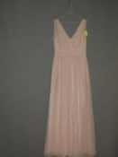 *Size: 10 Blush Gold Bridesmaid Dress by Dessy Col