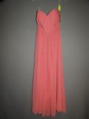 *Size: 10 Pink Bridesmaid Dress by Dessy Collectio