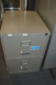 Triumph Two Drawer Metal Filing Cabinet