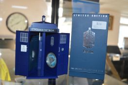 BBC Dr. Who Coin Box with 1oz Silver Collectible C