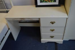Cream Painted Bedside Dressing Table