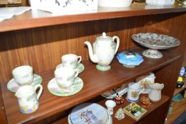 Part Decorative Tea Set by Royal Doulton, Shelley