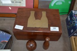 Wooden Indoor Skittle Set