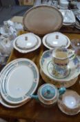 Assorted Vintage Pottery Including Masons Ironston