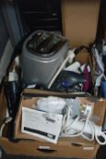 Electrical Items; Toasters, Hairdryers and a Steam