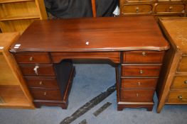 Dark Oak Effect Desk