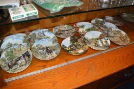 Fifteen Royal Doulton Wall Plates plus Wedgewood C