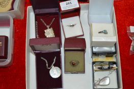 Silver Pendants and Rings