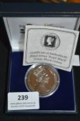 London Mint Silver Proof Penny Black Crown